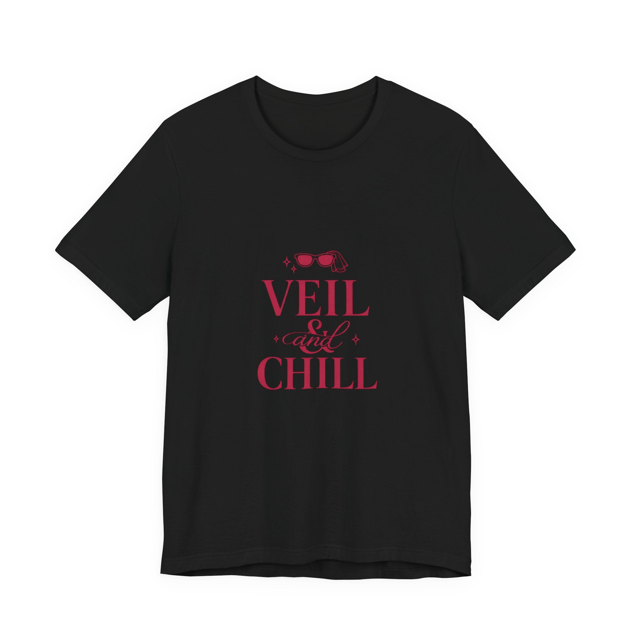 Veil and Chill Tee | Bride Era Slogan, Bridal Engagement Shirt