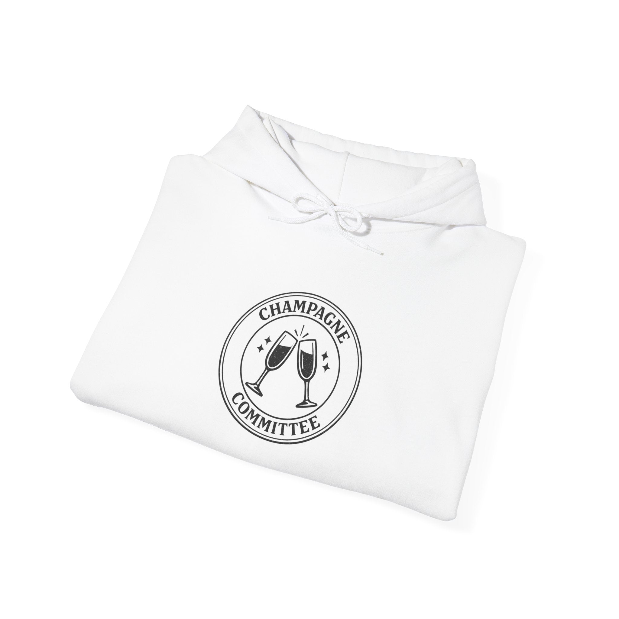Champagne Committee Hoodie | Bride Era, Engaged Slogan Crew