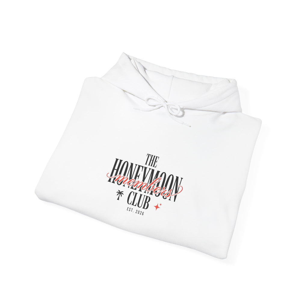 Honeymoon Club Hoodie | Bride Era Slogan, Engagement Sweatshirt