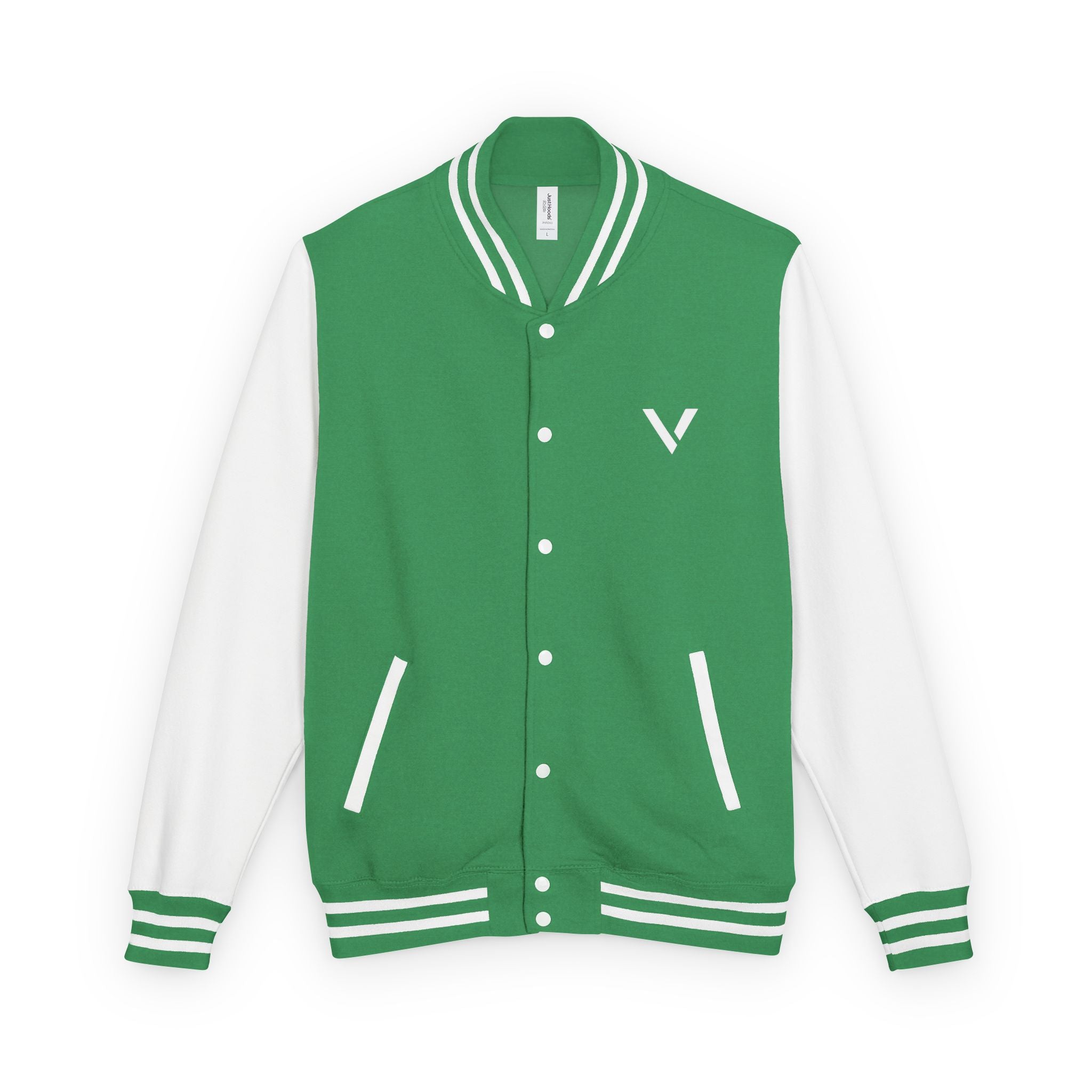Classic Red & White Letterman Jacket