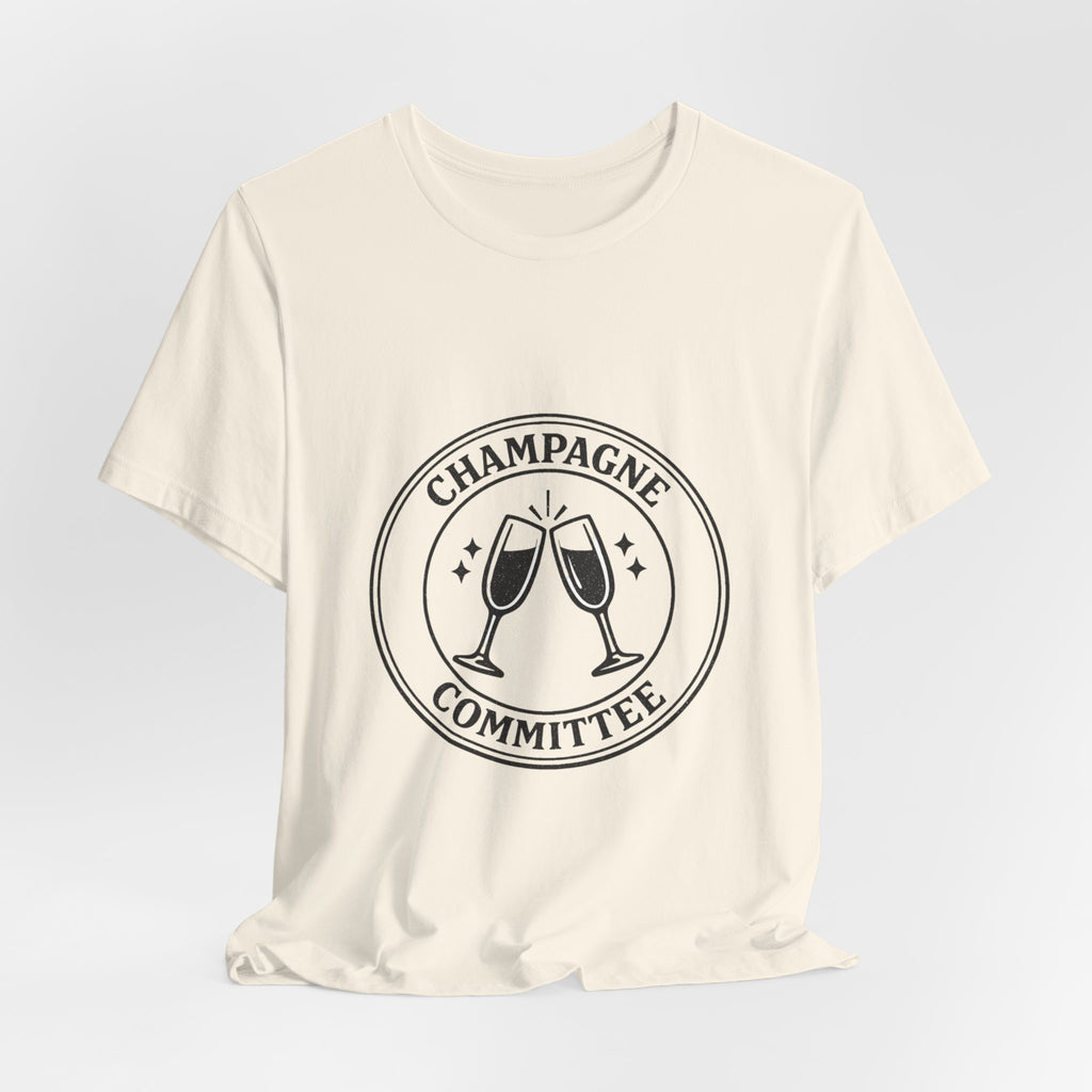 Champagne Committee Tee | Bride Era, Bachelorette Slogan Shirt