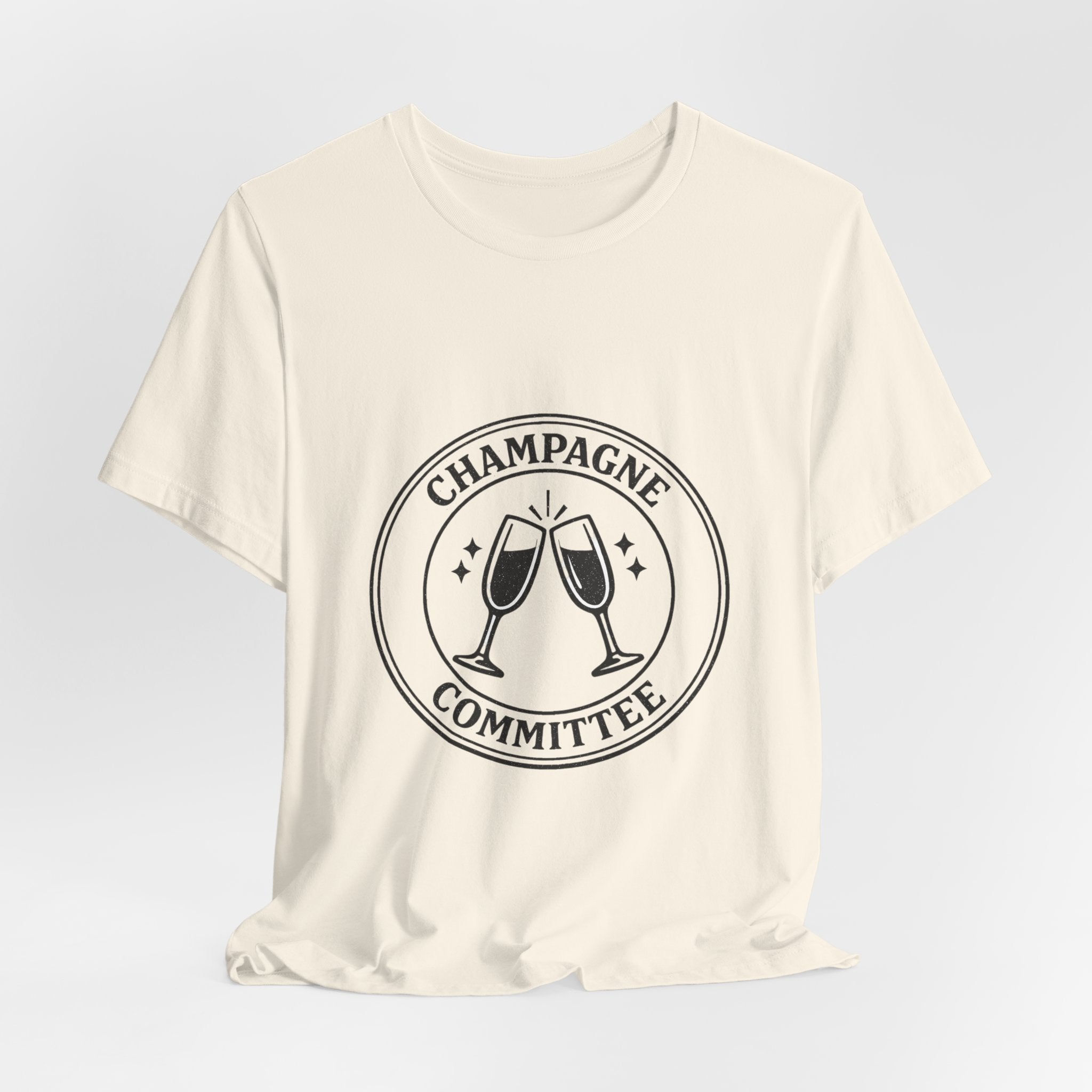 Champagne Committee Tee | Bride Era, Bachelorette Slogan Shirt