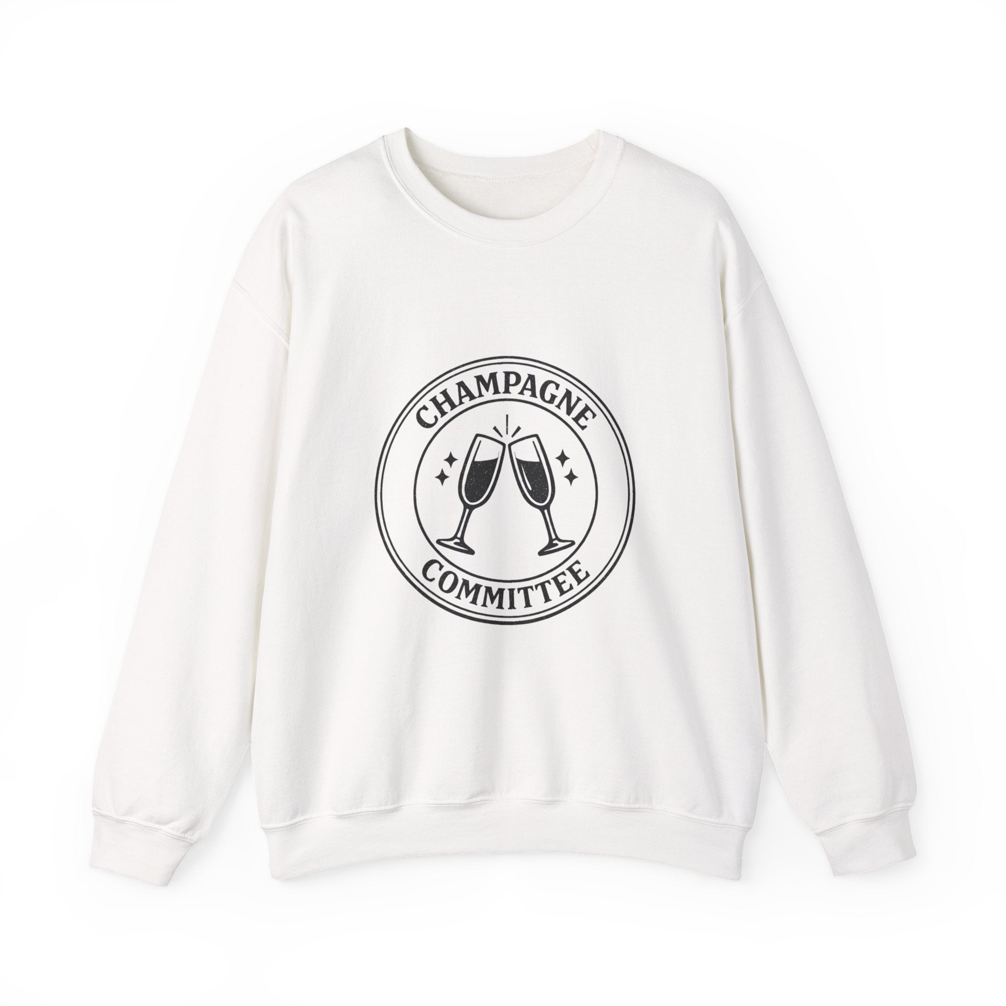 Champagne Committee Sweatshirt | Bride Era, Engaged Slogan