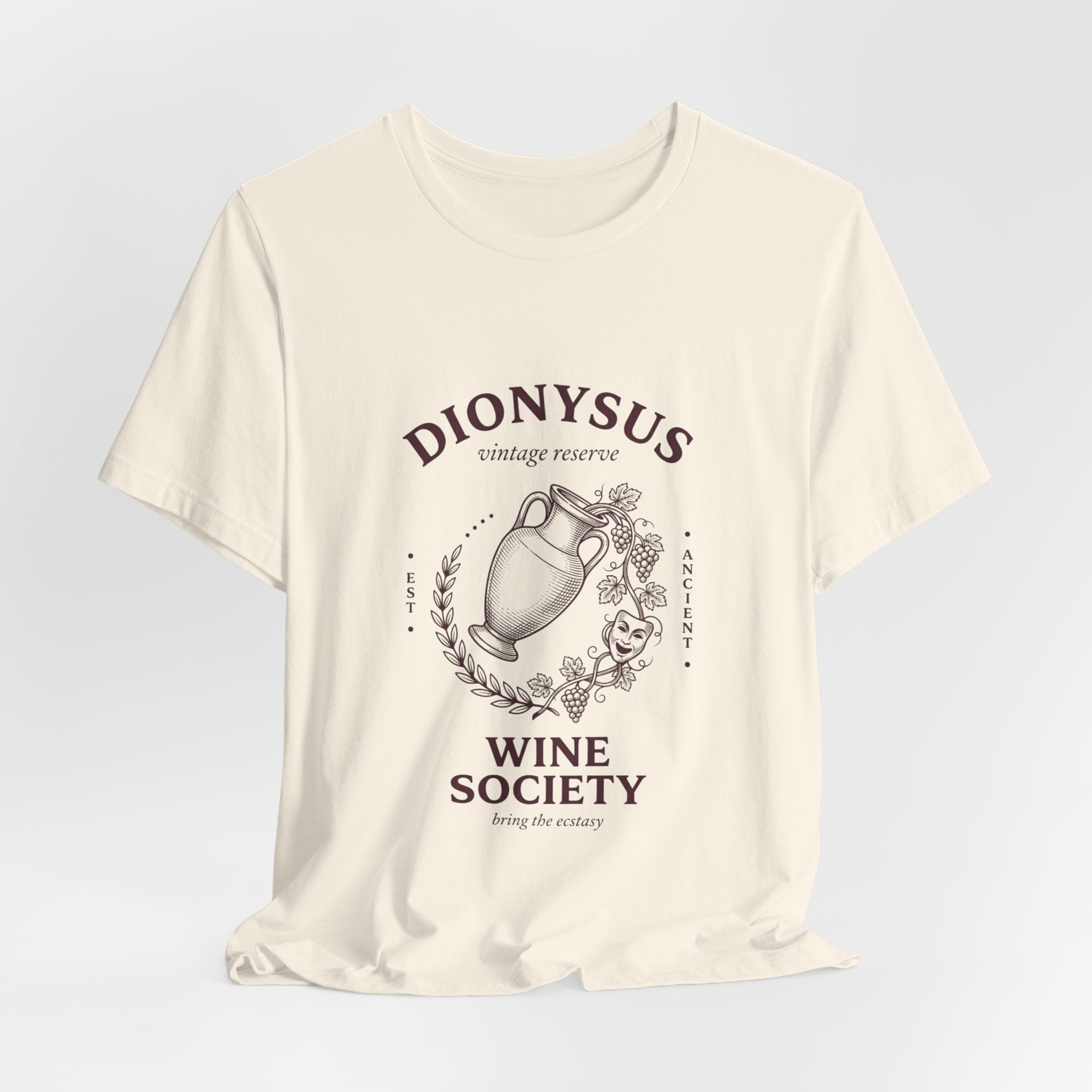 Dionysus Wine Society Tee | Greek Mythology, Mythcore