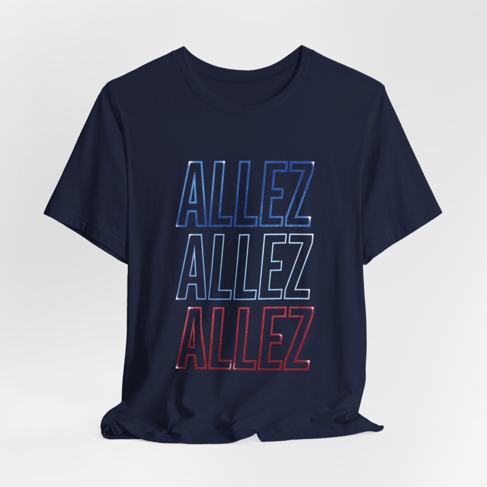 Allez Allez Allez Tee | Cycling Tour de France French Cycling Graphic