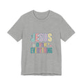 Jesus Over Everything T-Shirt | Christian Rainbow Scripture Quote Tee