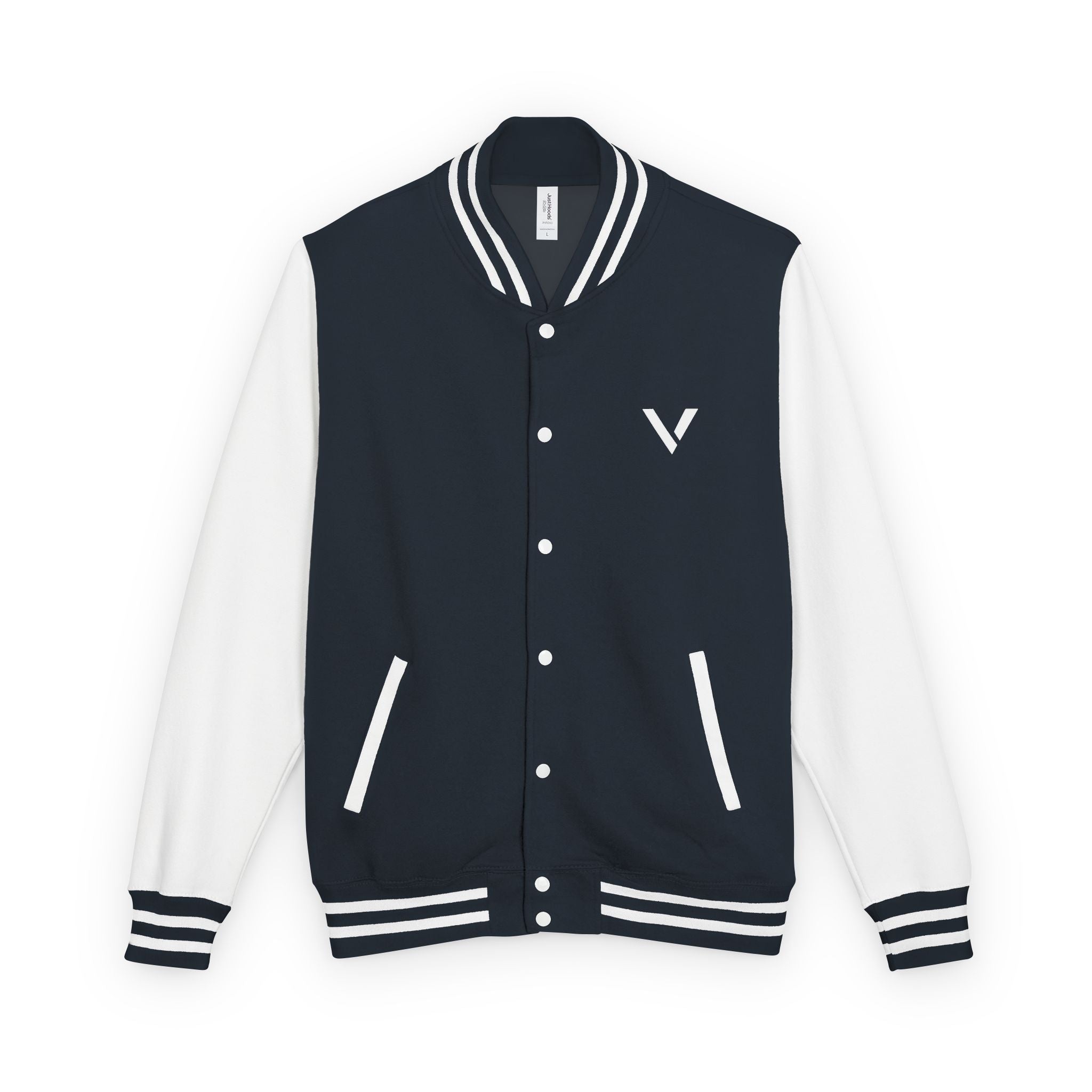 Classic Red & White Letterman Jacket