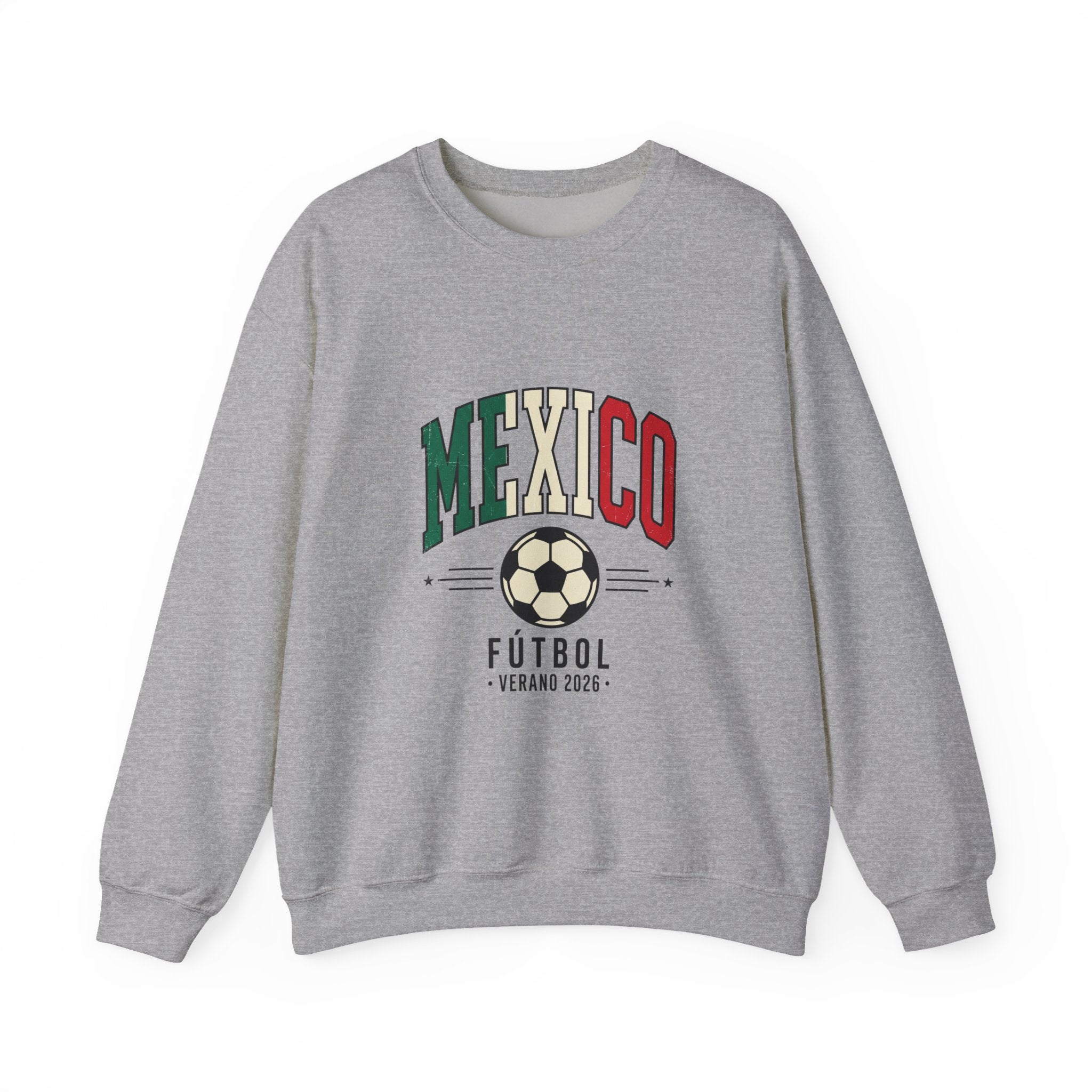 Mexico Futbol Crewneck Sweatshirt | Soccer, Mexican Flag Colors