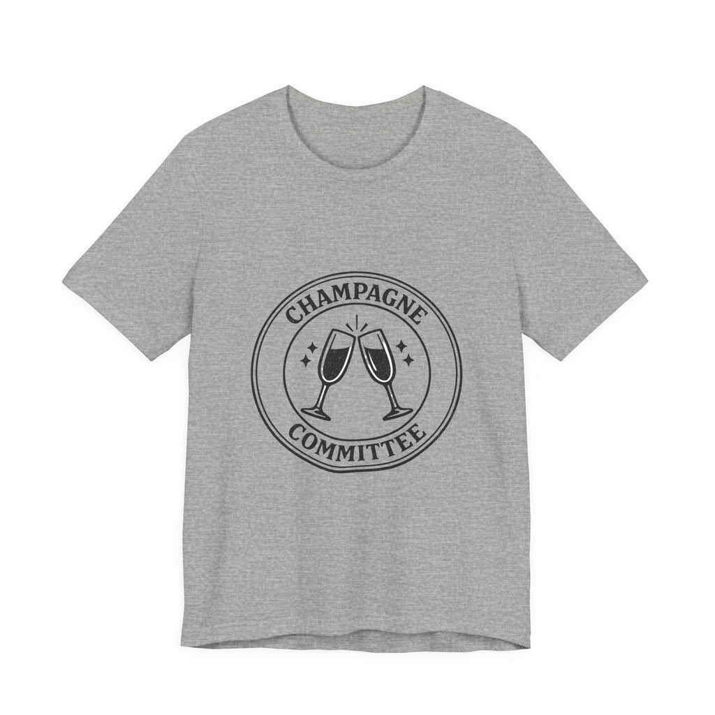 Champagne Committee Tee | Bride Era, Bachelorette Slogan Shirt