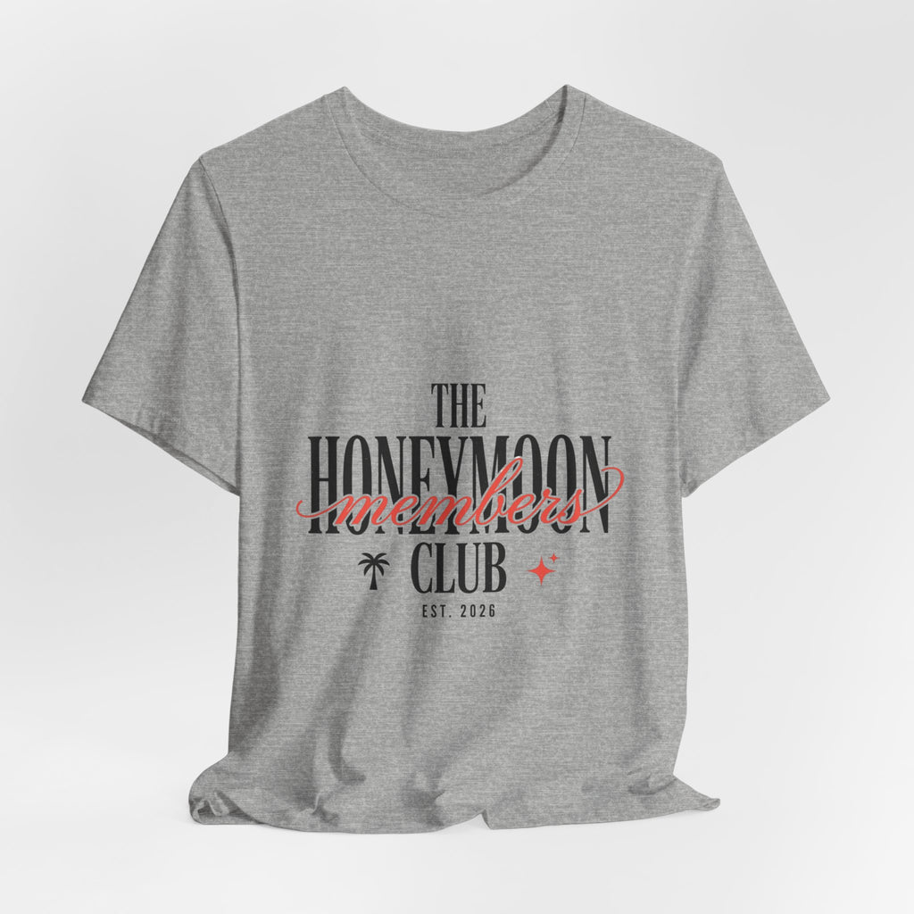 Honeymoon Club tee | Bride Era slogan shirt, engaged wife tee