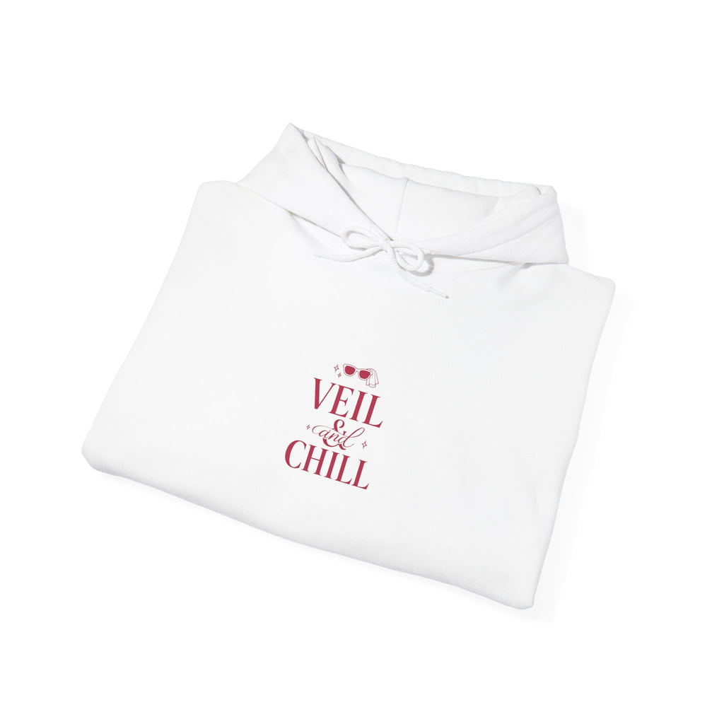 Bride Era "Wife Chill" Hoodie | Engaged Wife Slogan, Retro Script