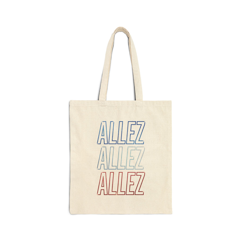 Allez Allez Allez Tote | Cycling Tour de France Inspired Canvas Tote