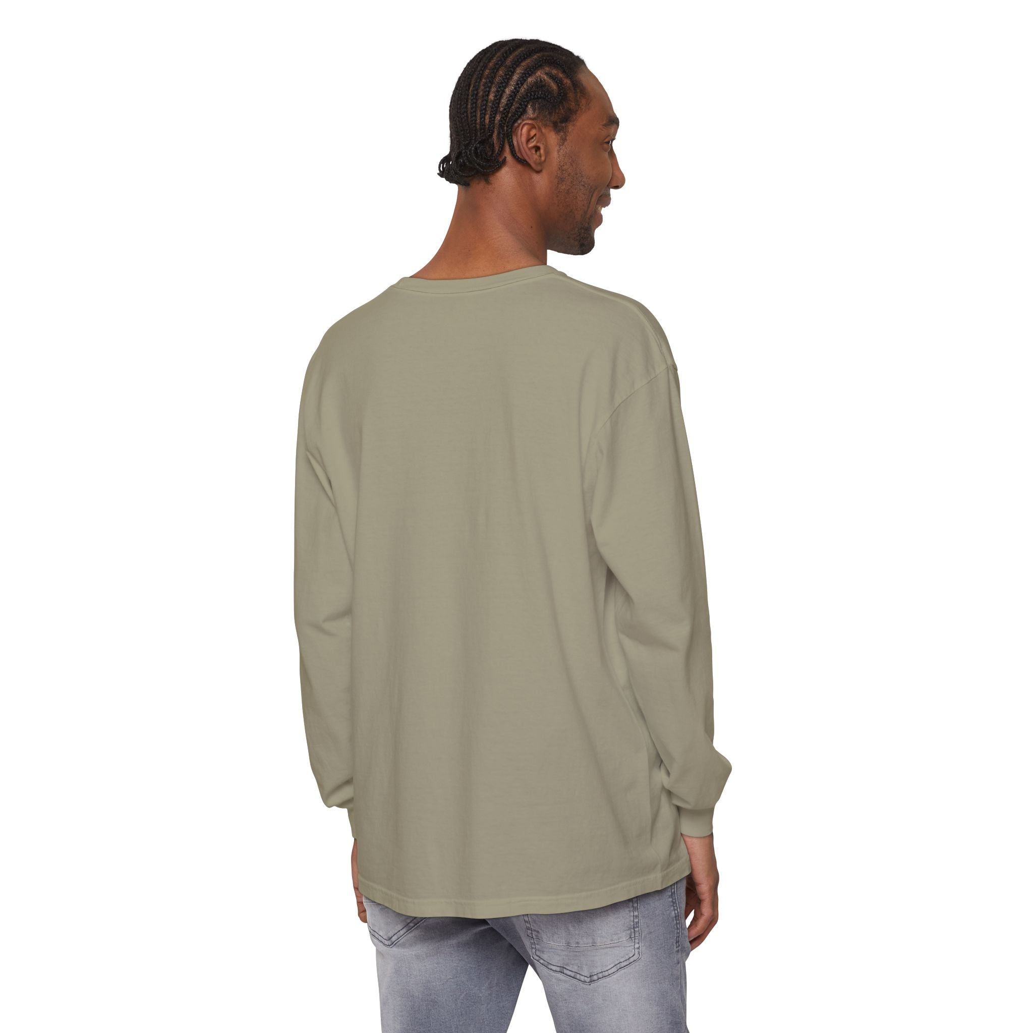 America Abstract Graphic Long Sleeve Tee