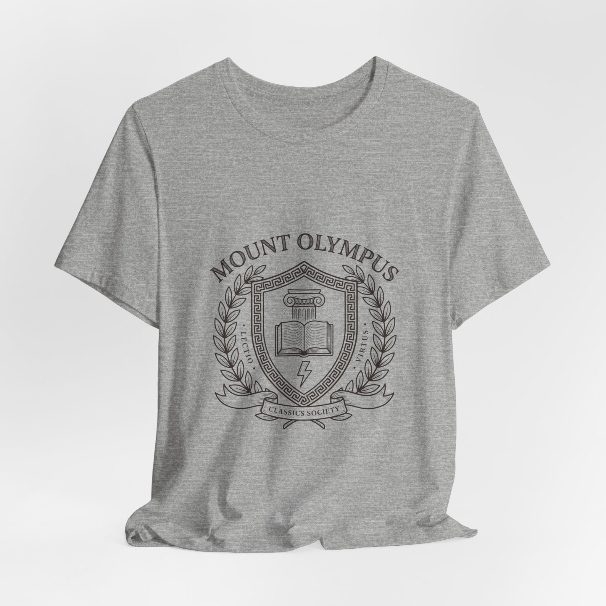 Mount Olympus Crest T-Shirt | Greek Mythology, Mythcore