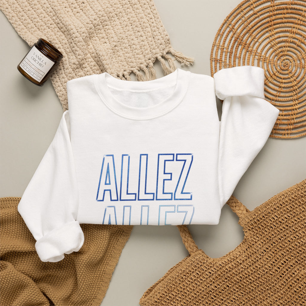 Allez Allez Allez Crewneck Sweatshirt | Cycling Tour de France Inspired