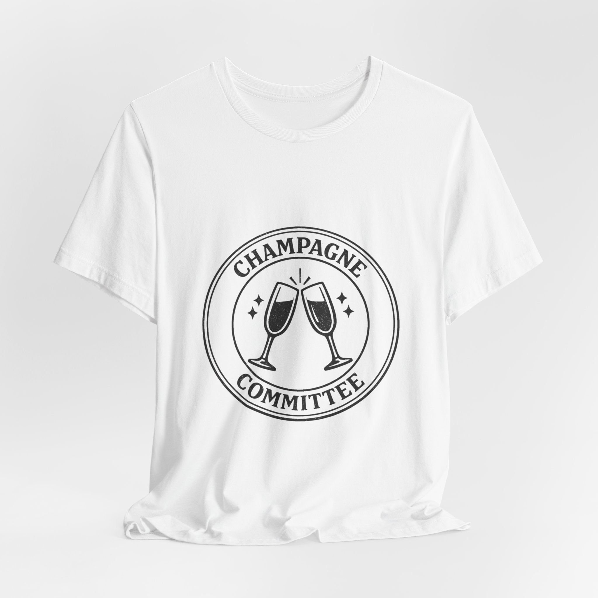 Champagne Committee Tee | Bride Era, Bachelorette Slogan Shirt