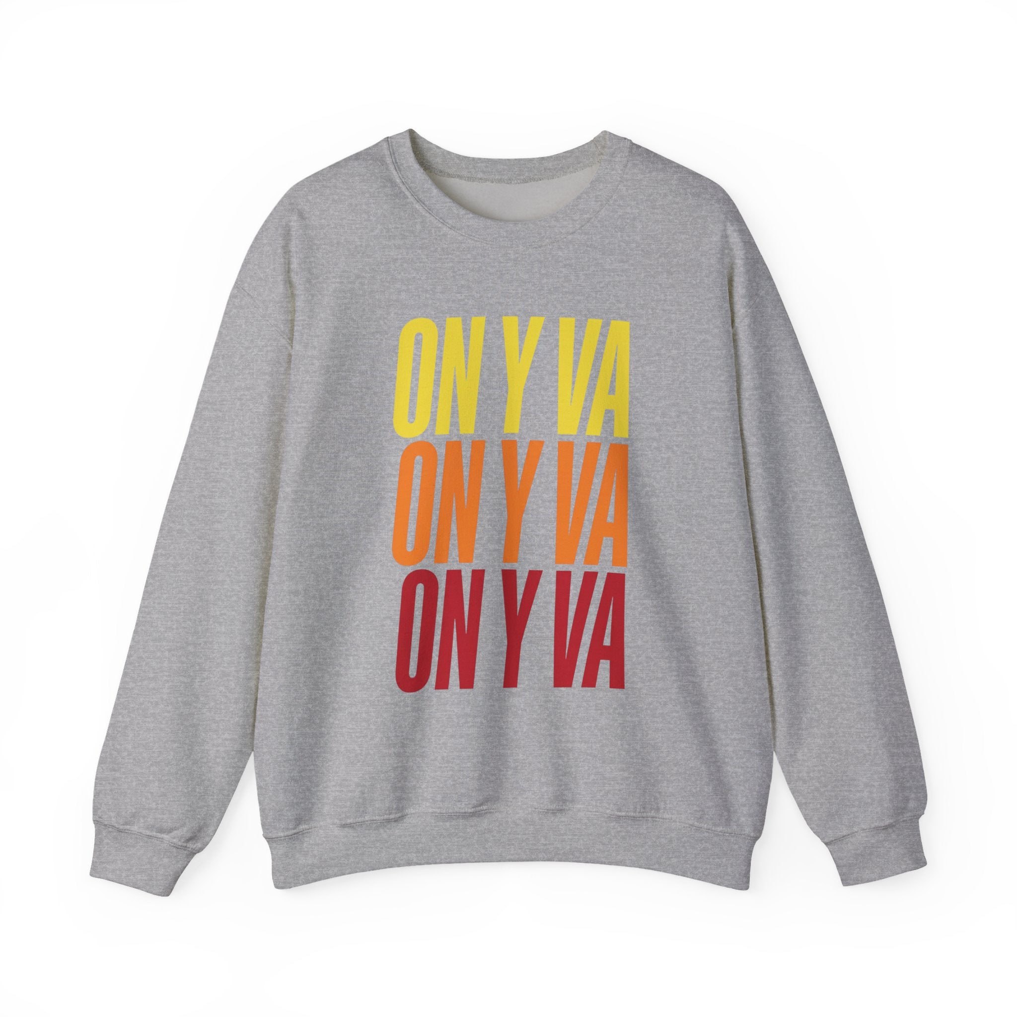 On Y Va Retro Cycling Crewneck Sweatshirt | Tour de France Vibes