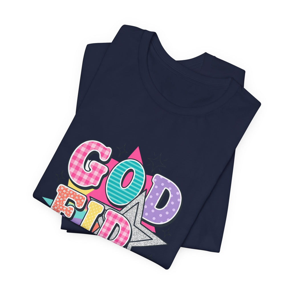 Godfidence Tee | Christian Rainbow Scripture Style, Playful Faith Shirt