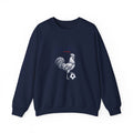 France Rooster Soccer Crewneck Sweatshirt | Football Pride, Flag Colors