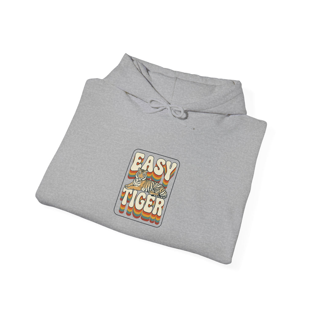 Easy Tiger retro tiger graphic Hoodie | vintage vacation vibe