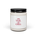Veil & Chill Candle, Soy Jar Candle, Bride Era Slogan