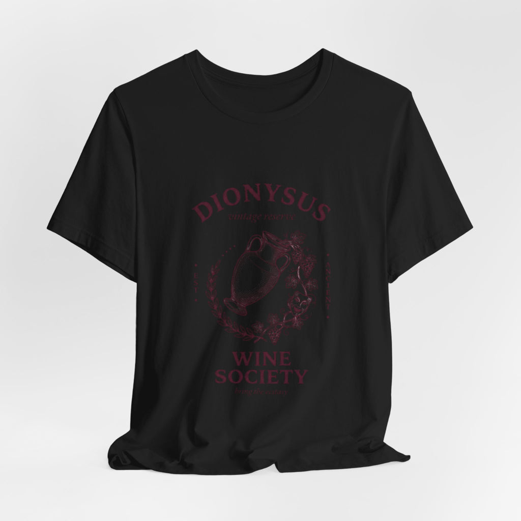 Dionysus Wine Society Tee | Greek Mythology, Mythcore