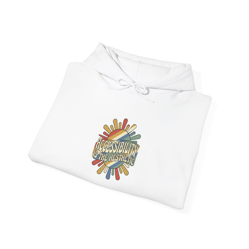 Accessibility Pride hoodie | Disability Pride Month, inclusive visibility