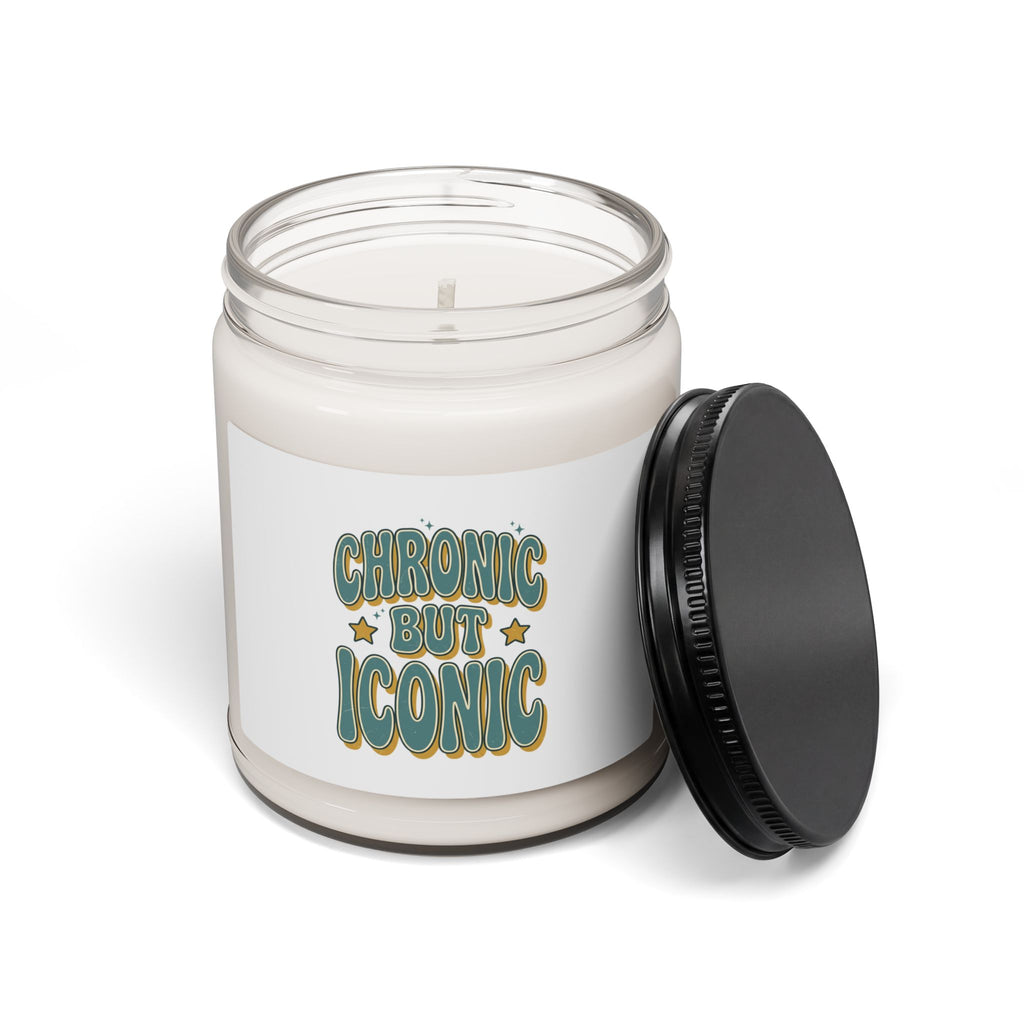 Chronic But Iconic Soy Candle | Disability Pride Month, Inclusive Aromatherapy