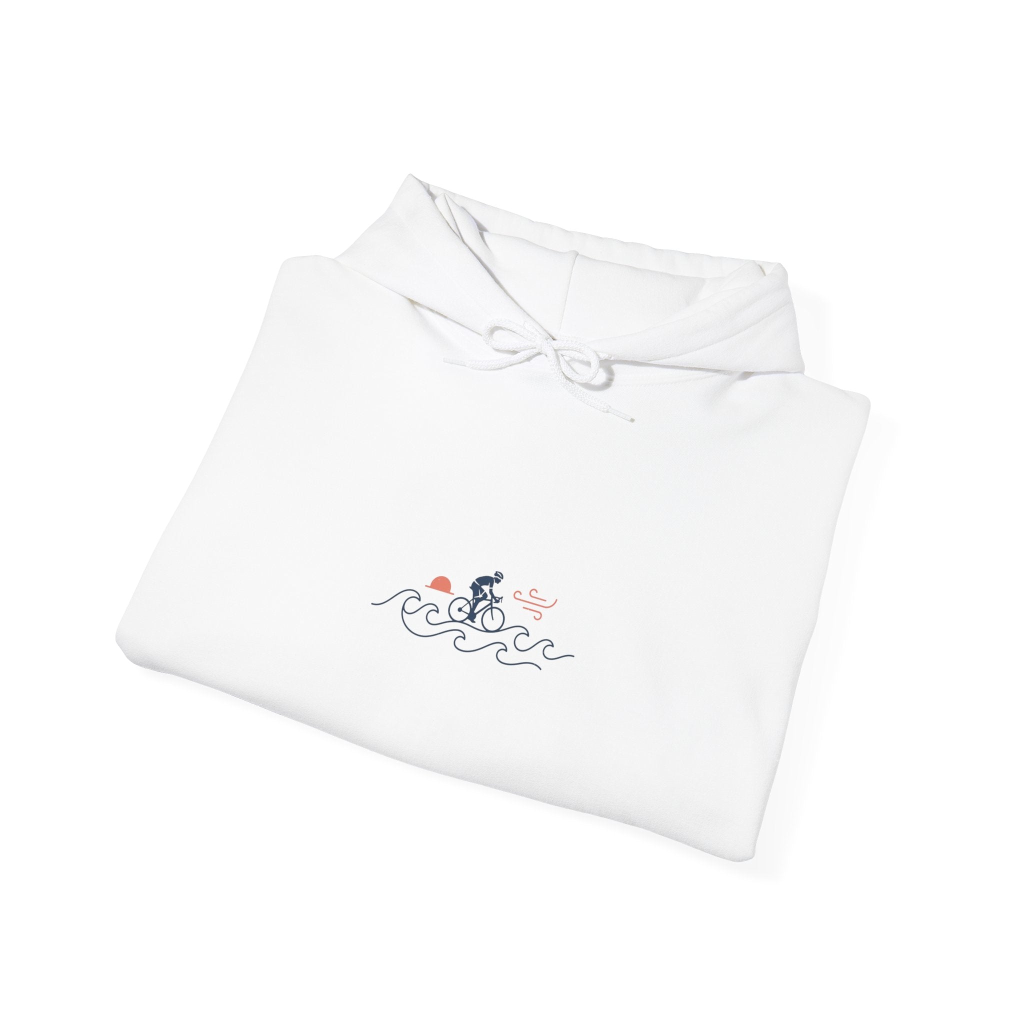 Minimal Bicycle Line Art Hoodie | Cycling Tour de France Inspired, Road Bike Sweatshirt