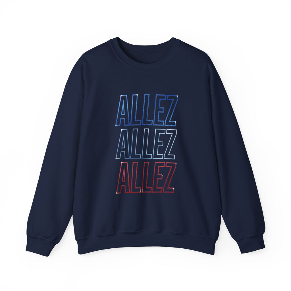 Allez Allez Allez Crewneck Sweatshirt | Cycling Tour de France Inspired
