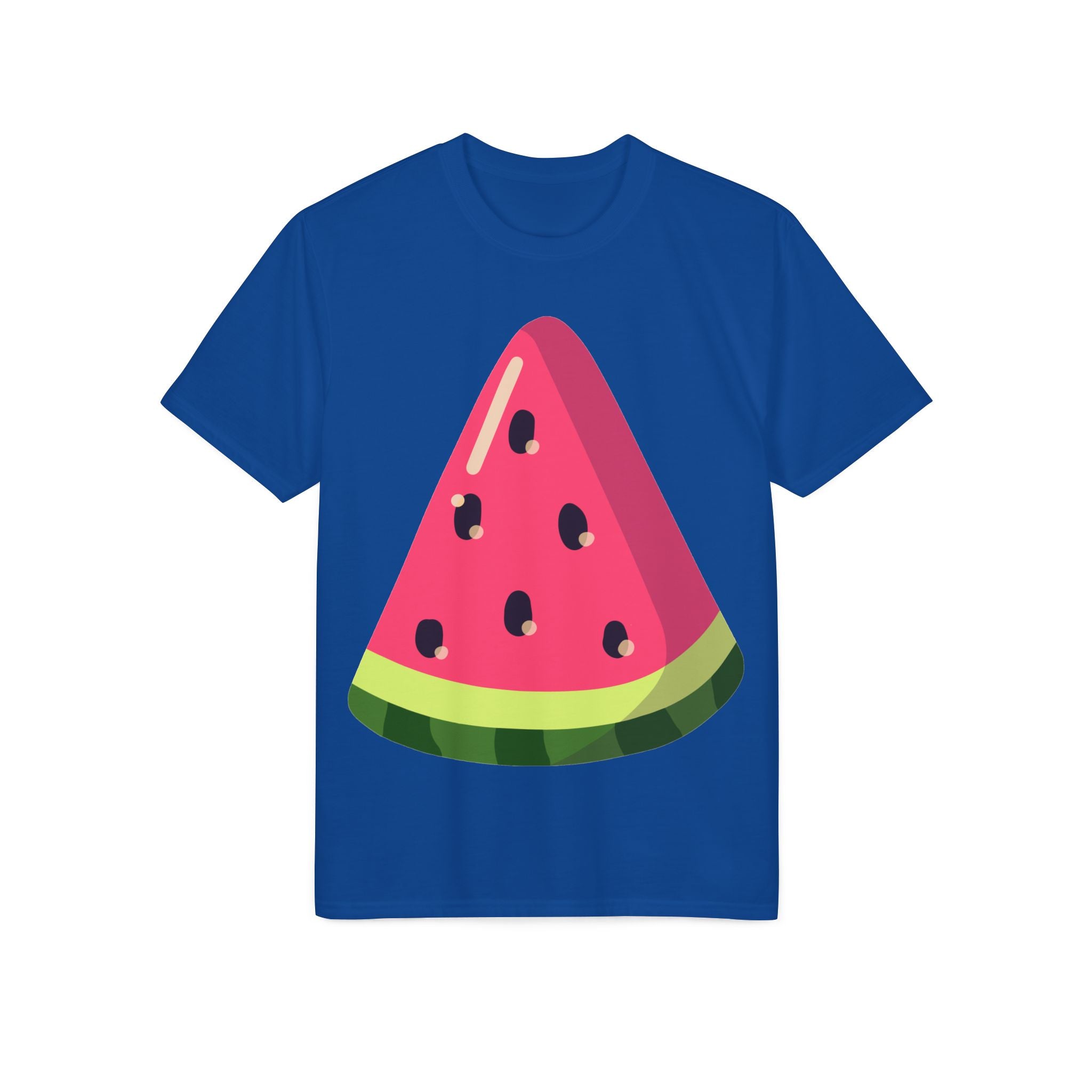 Watermelon Slice Performance T-Shirt — Cute Summer Fruit Graphic Tee