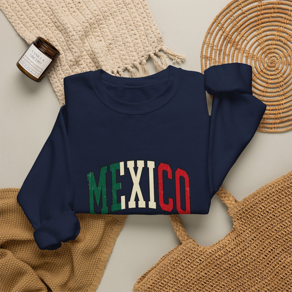 Mexico Futbol Crewneck Sweatshirt | Soccer, Mexican Flag Colors