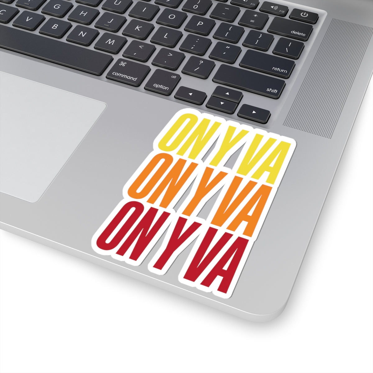 On Y Va cycling sticker | Tour de France inspired, retro gradient