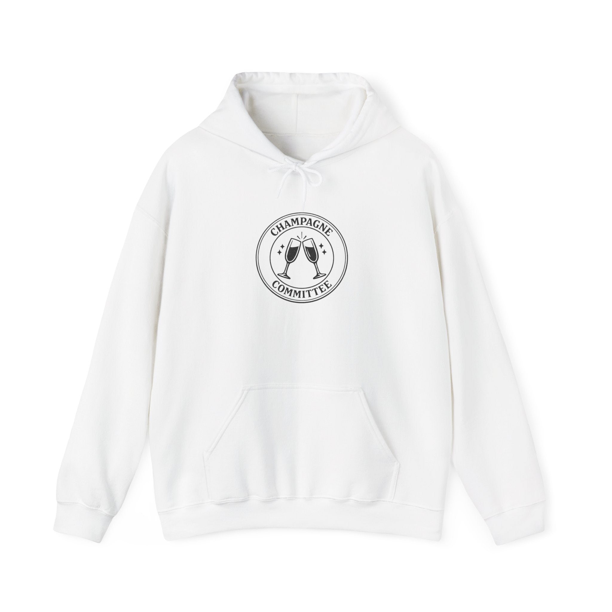 Champagne Committee Hoodie | Bride Era, Engaged Slogan Crew