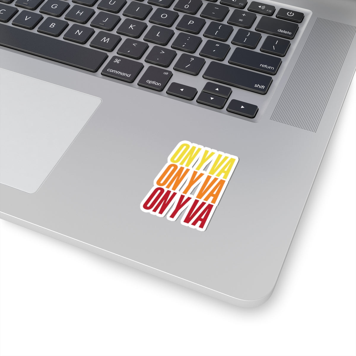 On Y Va cycling sticker | Tour de France inspired, retro gradient