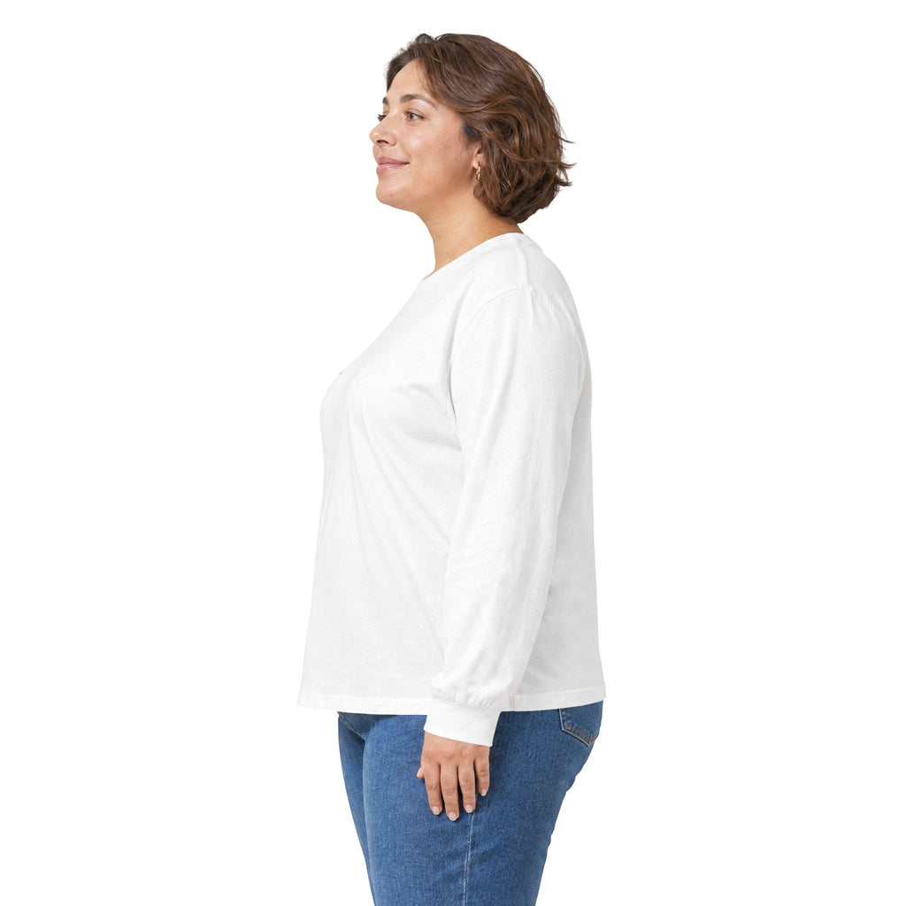 Long Sleeve Tee — Cute Hippo Graphic Shirt