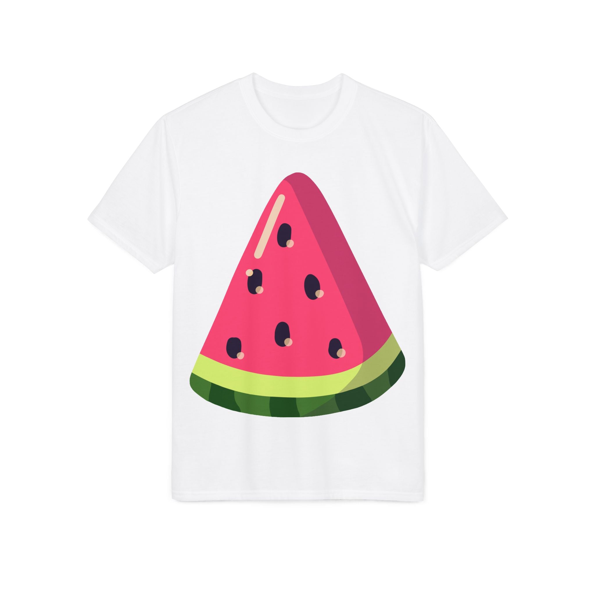 Watermelon Slice Performance T-Shirt — Cute Summer Fruit Graphic Tee