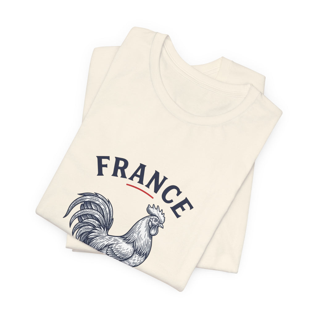 France Rooster Soccer Tee | World Cup 2026 Fan Shirt