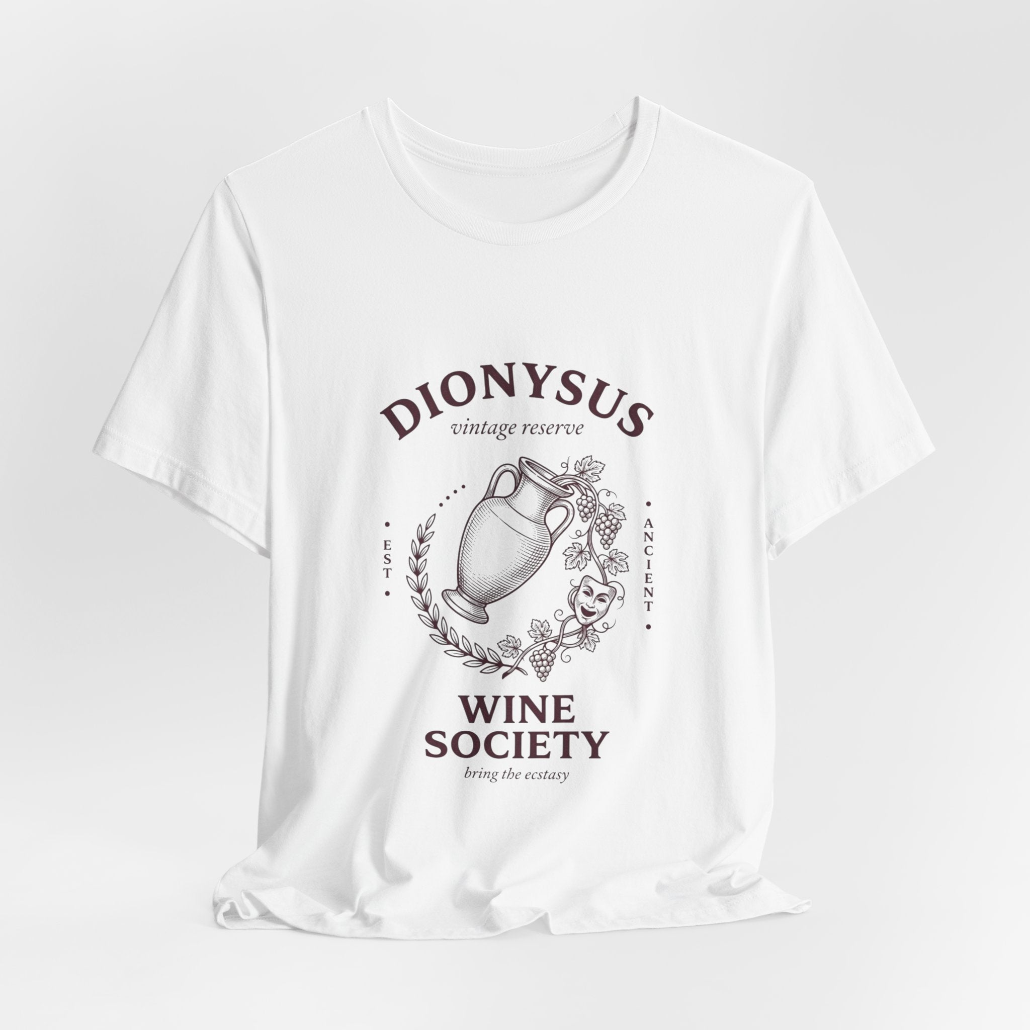 Dionysus Wine Society Tee | Greek Mythology, Mythcore