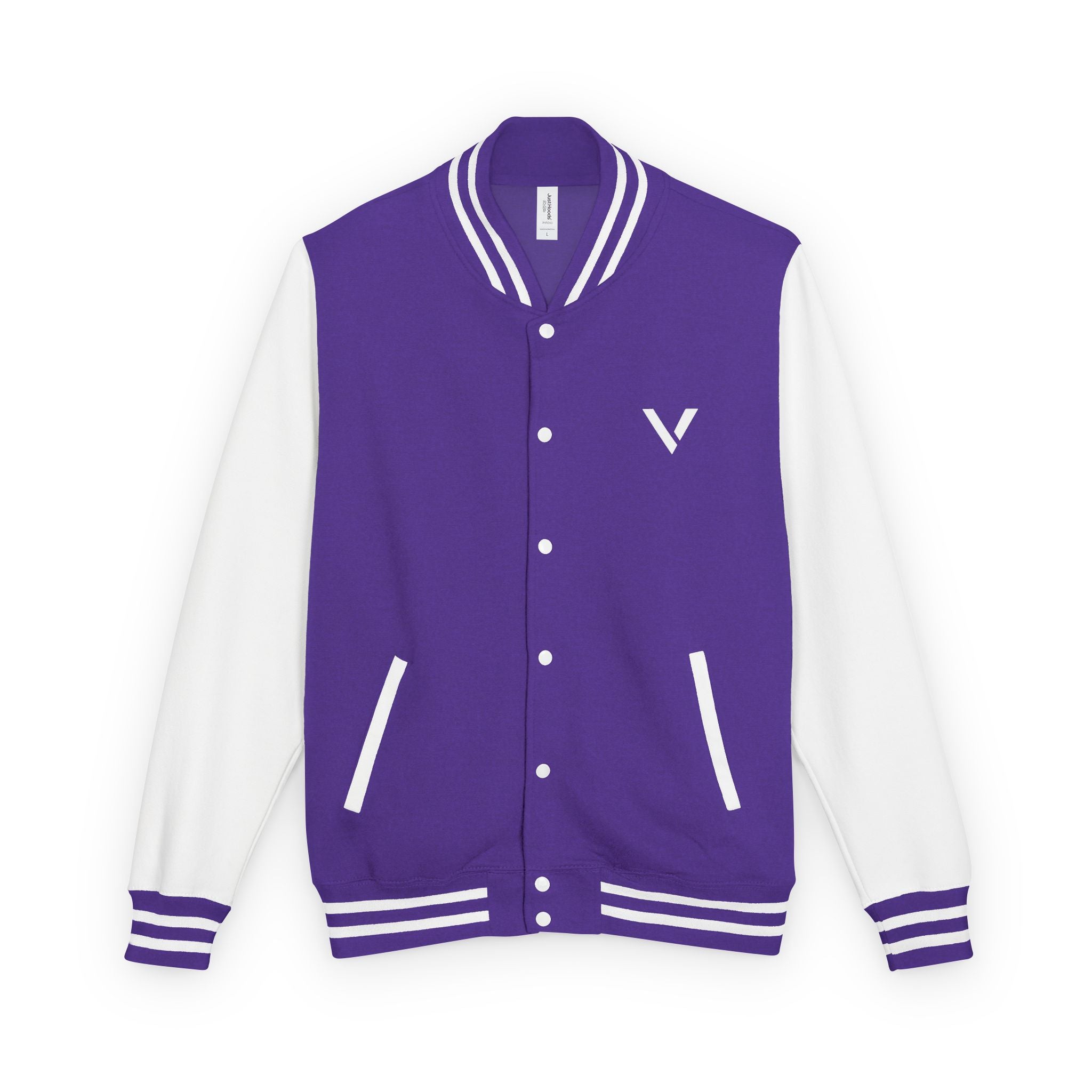 Classic Red & White Letterman Jacket