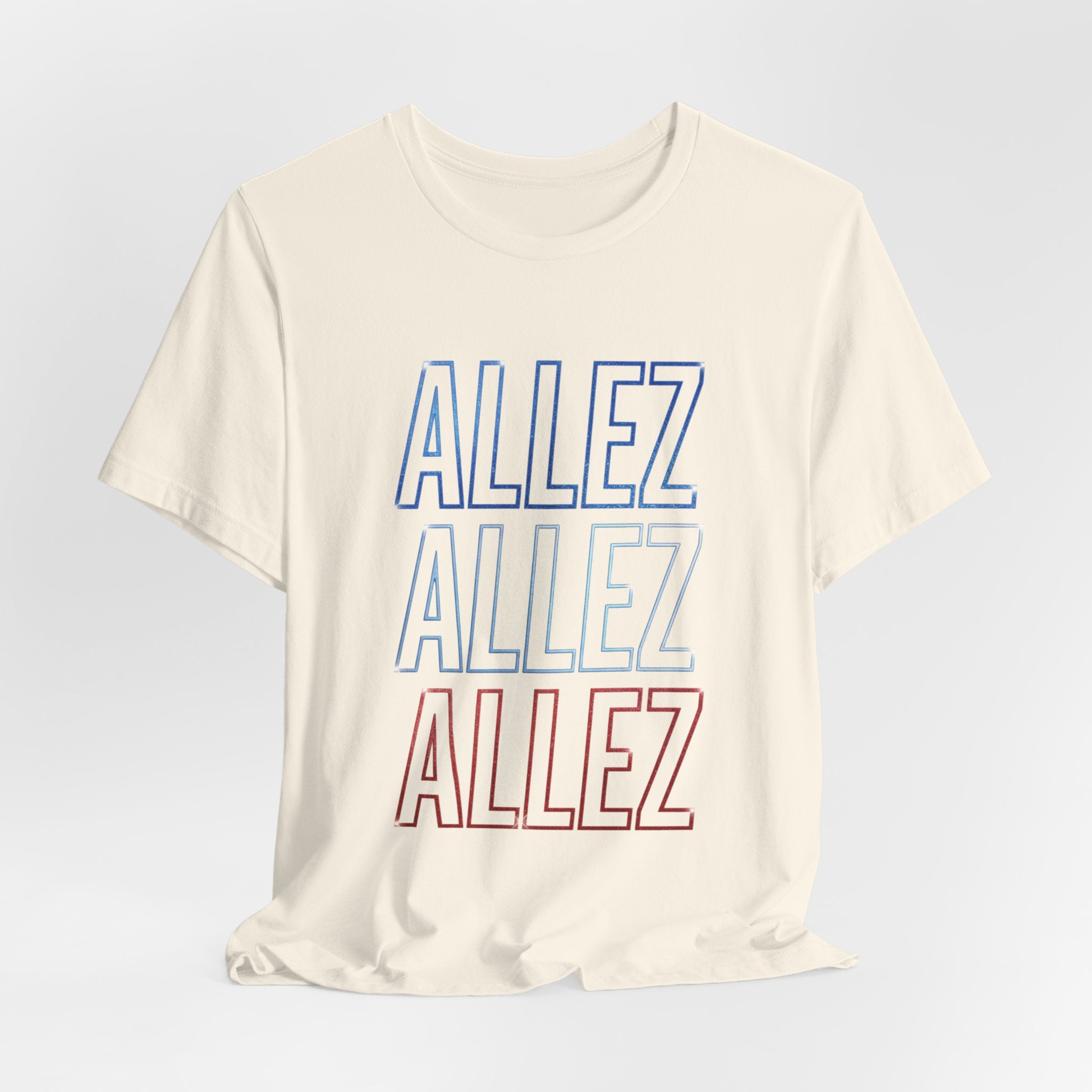 Allez Allez Allez Tee | Cycling Tour de France French Cycling Graphic