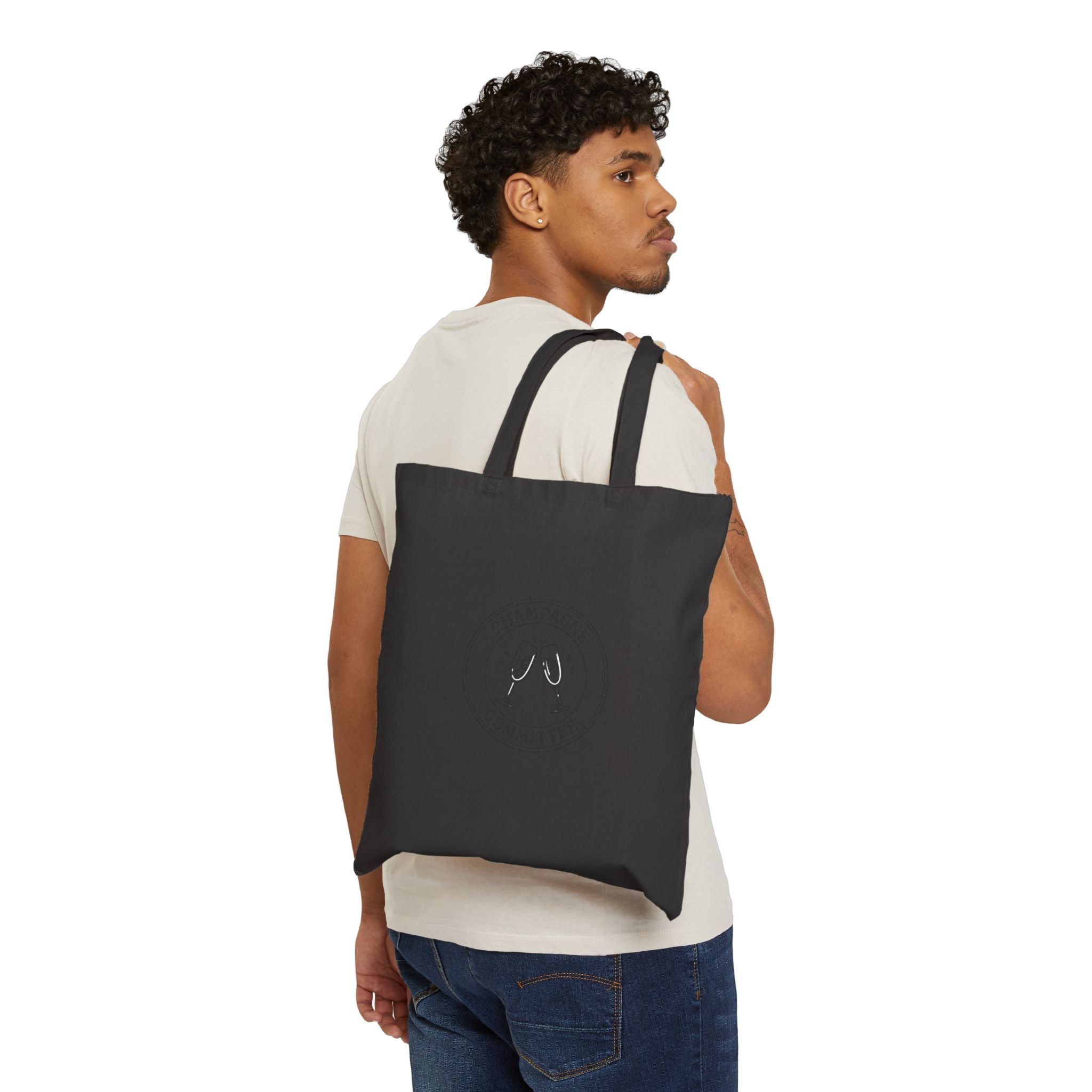 Champagne Committee Tote | Bride Era, Engagement Slogan Canvas Tote