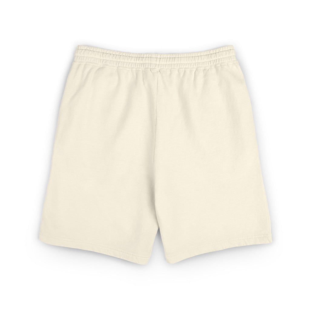 Lightweight Fleece Sweat Shorts — Minimal Statue of Liberty Line Art