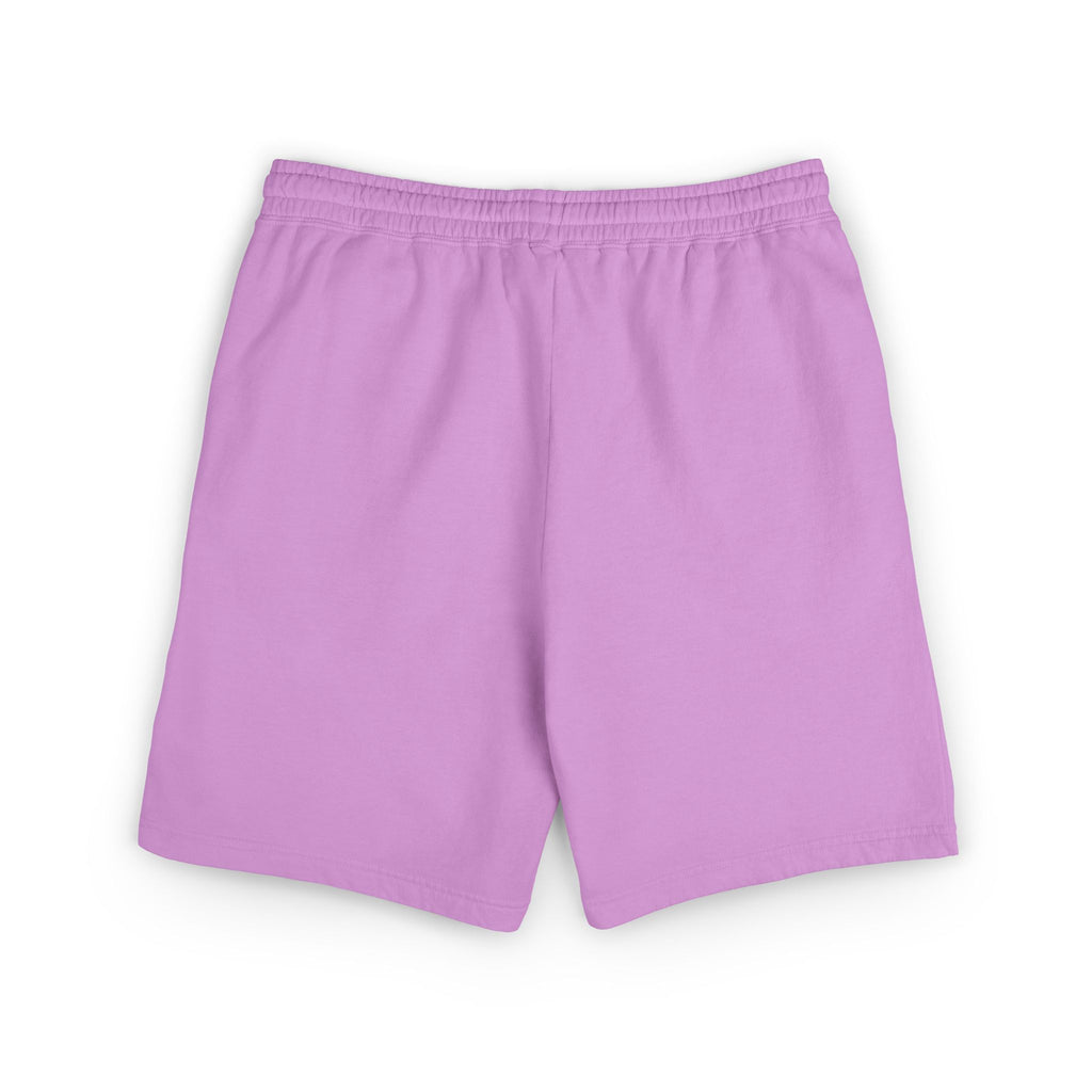 Lightweight Fleece Sweat Shorts — Minimal Statue of Liberty Line Art