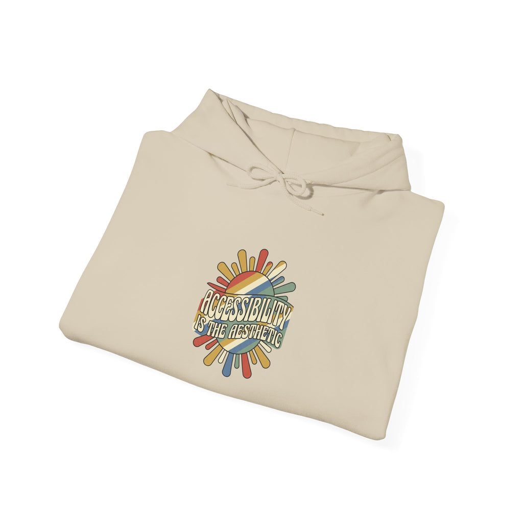 Accessibility Pride hoodie | Disability Pride Month, inclusive visibility