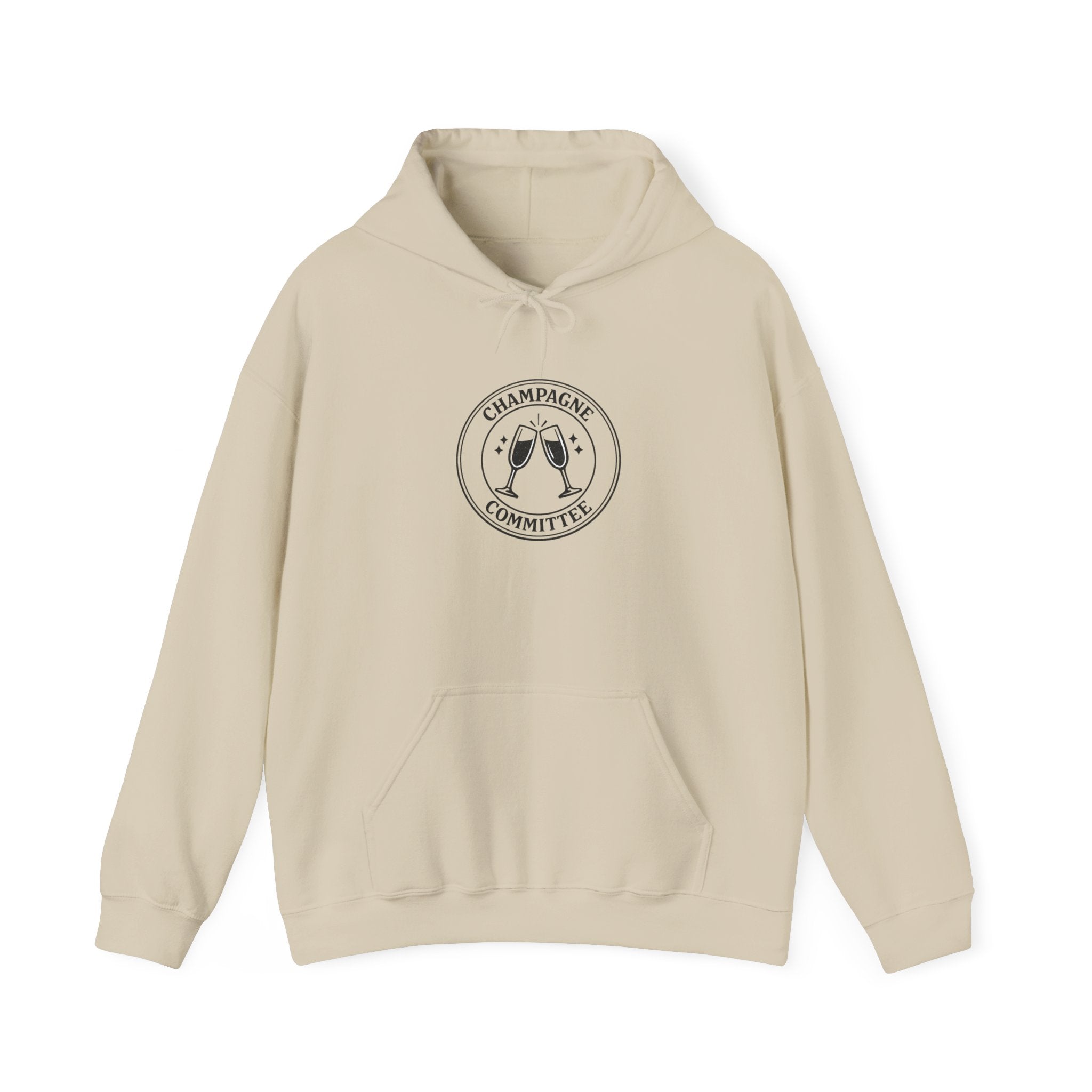 Champagne Committee Hoodie | Bride Era, Engaged Slogan Crew