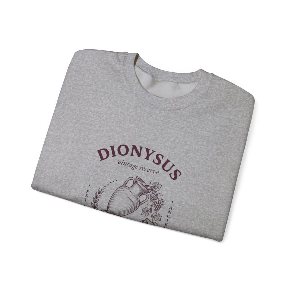 Dionysus Wine Society Crewneck | Greek Mythology, Mythcore