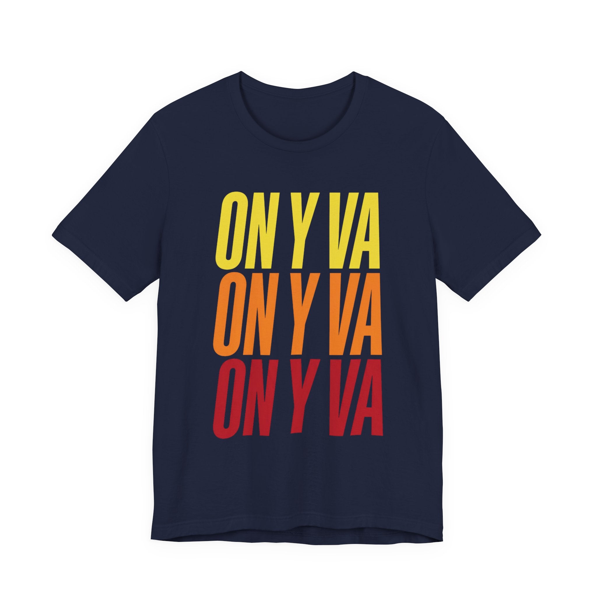 On y va Cycling Tee | Tour de France Inspired, Retro Gradient
