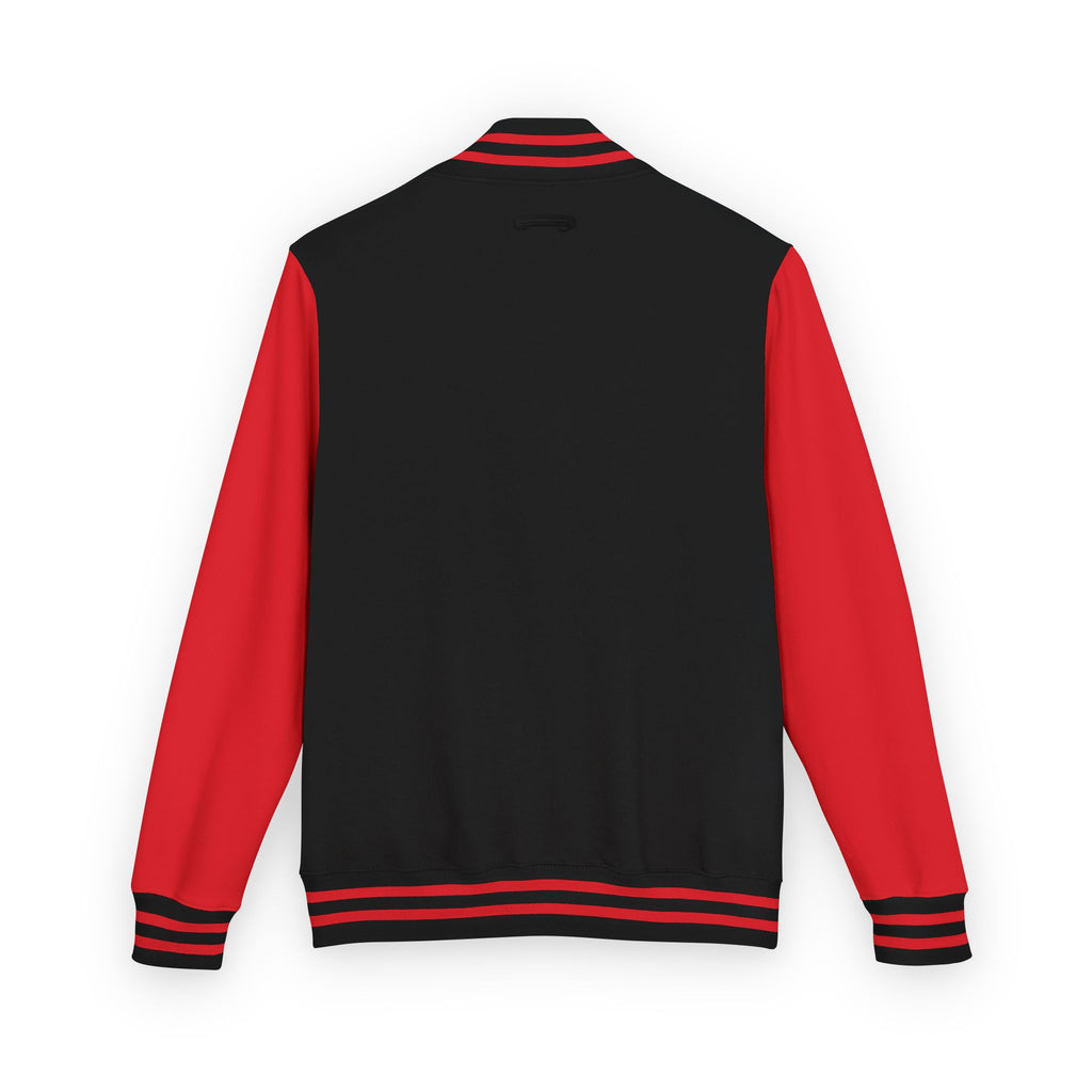 Classic Red & White Letterman Jacket