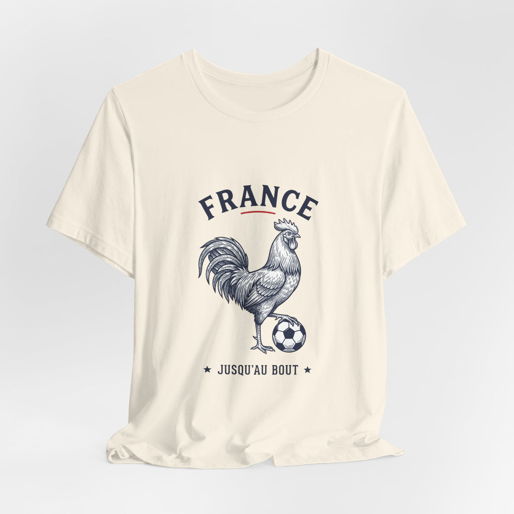 France Rooster Soccer Tee | World Cup 2026 Fan Shirt